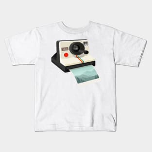 Polaroid Camera Kids T-Shirt